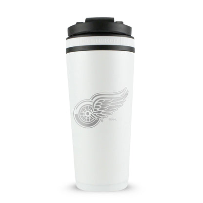 Officially Licensed Detroit Red Wings 26oz Ice Shaker - White