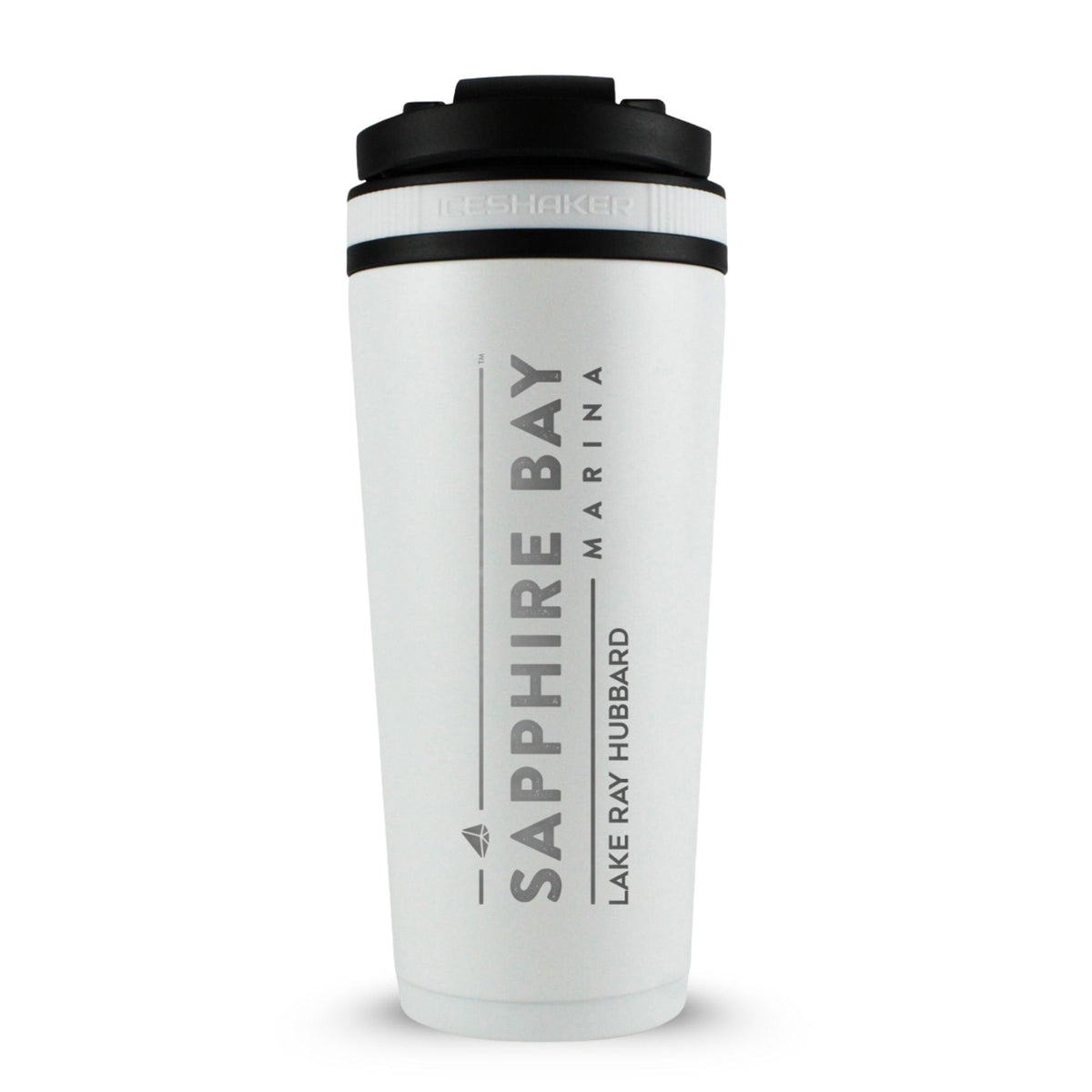 Sapphire Bay Marina Custom 26oz Ice Shakers