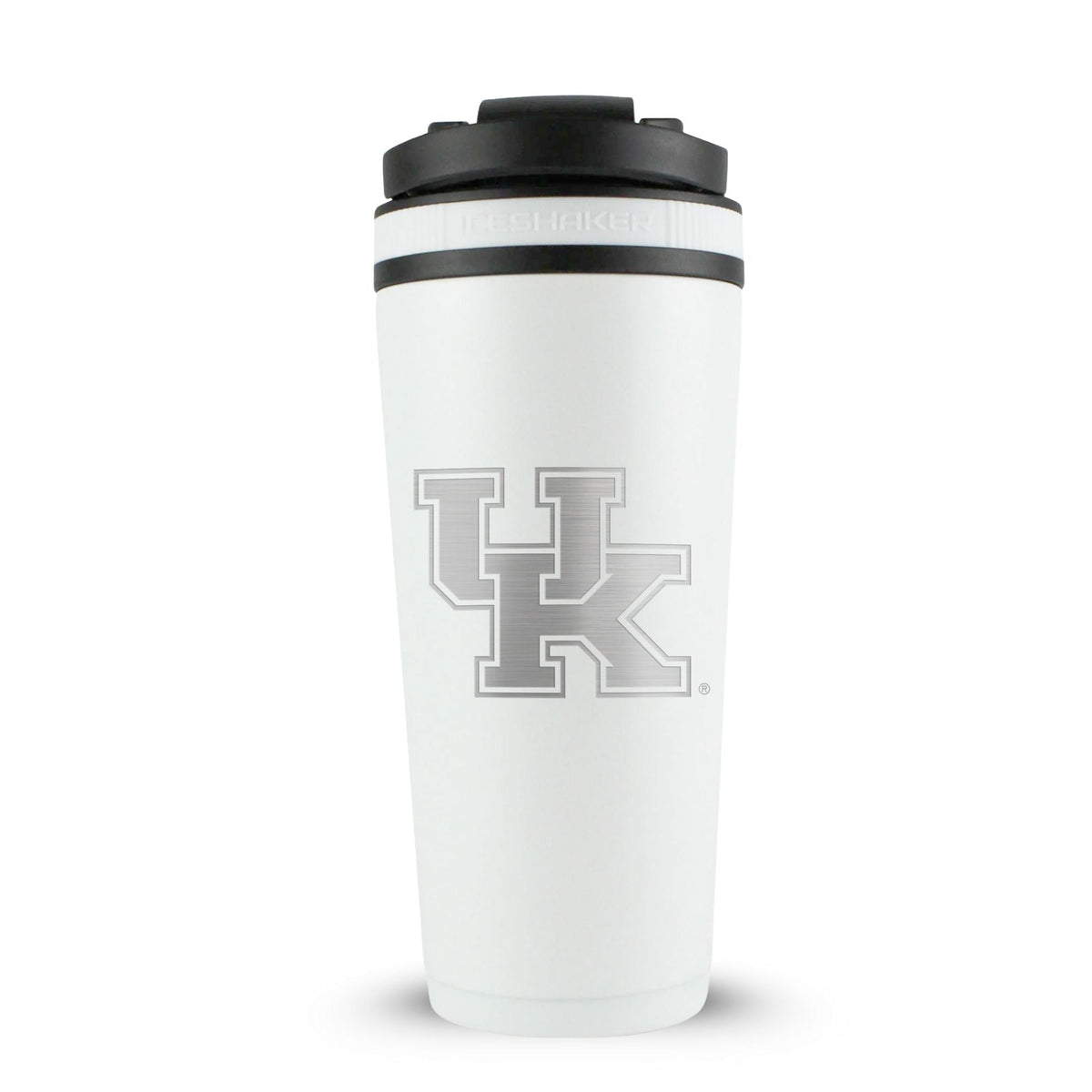 Officially Licensed University of Kentucky 26oz Ice Shaker - White