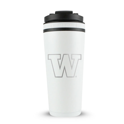 Officially Licensed University of Washington 26oz Ice Shaker - White