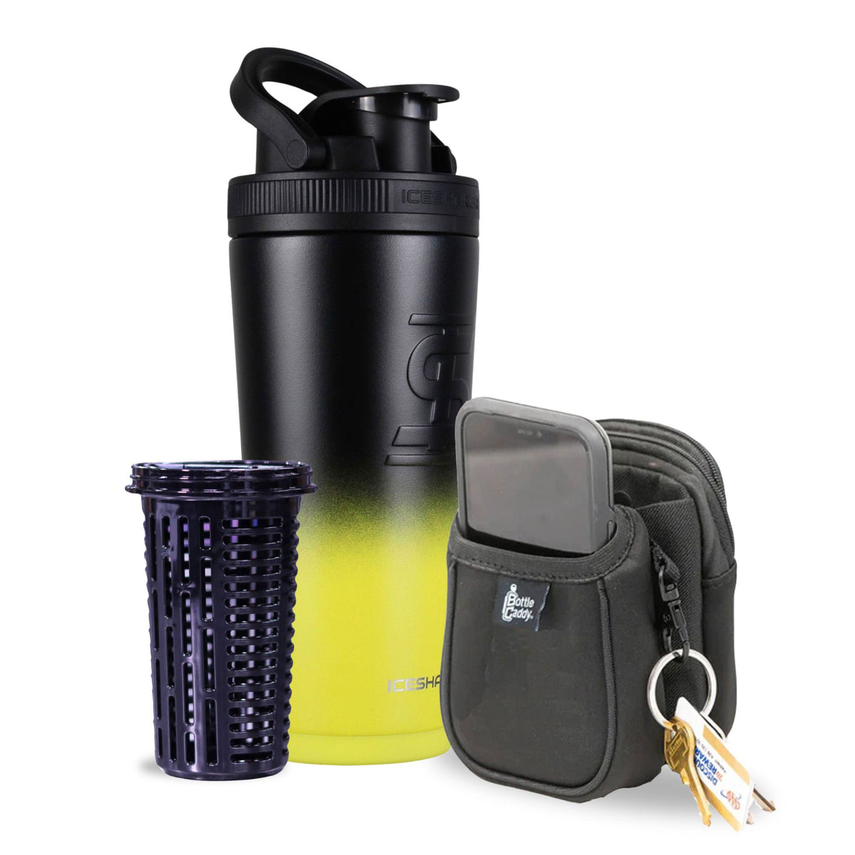 26oz Ice Shaker & Accessories Bundle