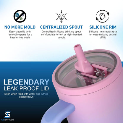 32oz Legend Series Shaker Bottle - Periwinkle Haze