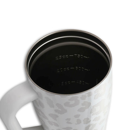 32oz Legend Series Shaker Bottle - White Leopard