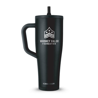 Custom Whiskey Valor Foundation 40oz Legend Series Shaker Tumbler