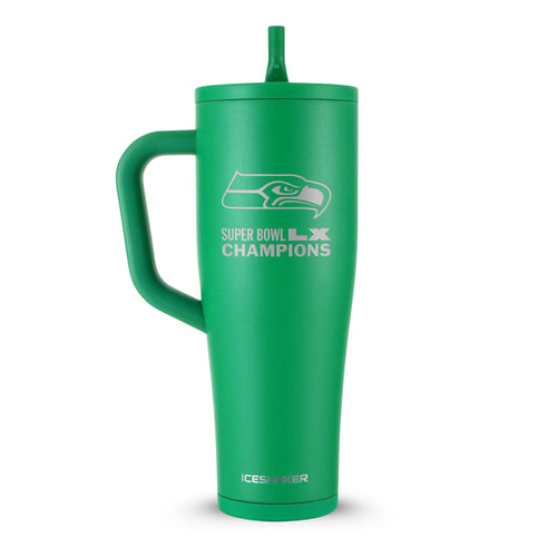 Seattle Seahawks Superbowl LX Champions 40oz Legend Tumbler