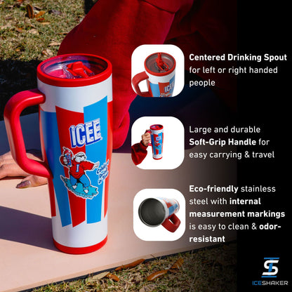 32oz Legend Series Shaker Bottle - ICEE