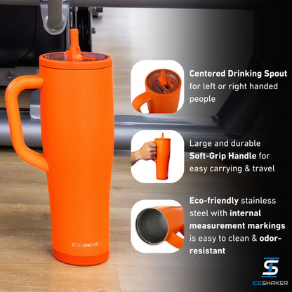 40oz Legend Series Shaker Bottle - Orange