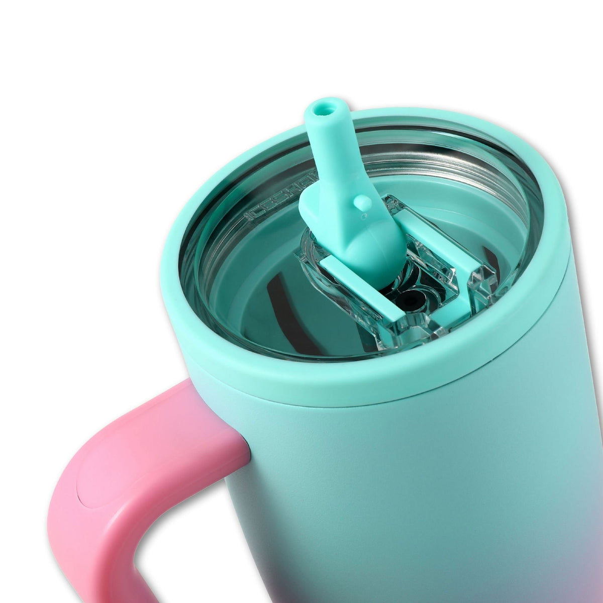 40oz Legend Series Shaker Bottle - Mint Pink Ombre