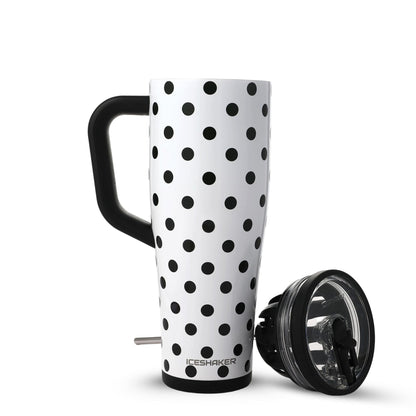 40oz Legend Series Shaker Bottle - Polka Dot
