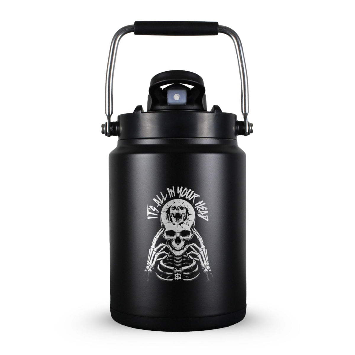 Custom Iron Sanctuary Half Gallon Jugs