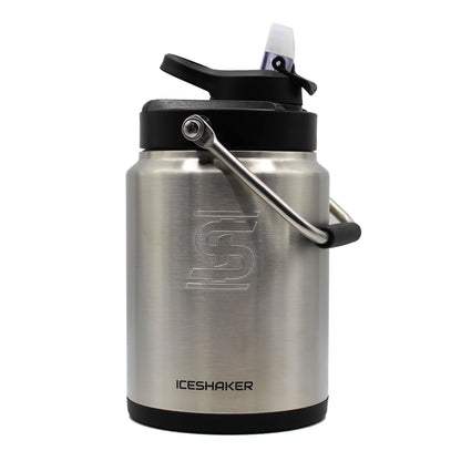 Half Gallon Jug with Silicone Base - Stainless Steel
