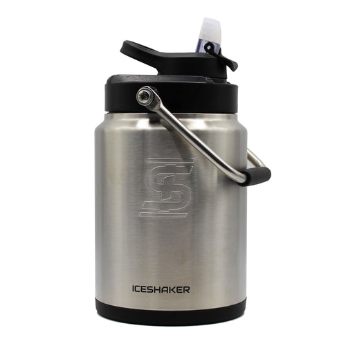Half Gallon Jug with Silicone Base - Stainless Steel