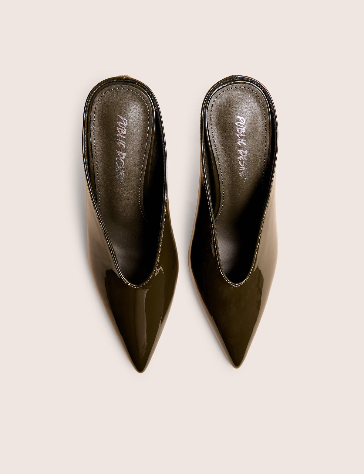 Elixr Green Patent Court High Heels