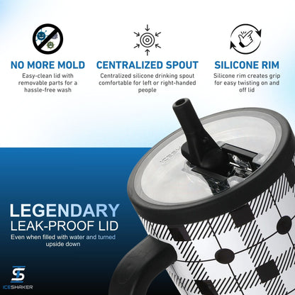 40oz Legend Series Shaker Bottle - Check Me
