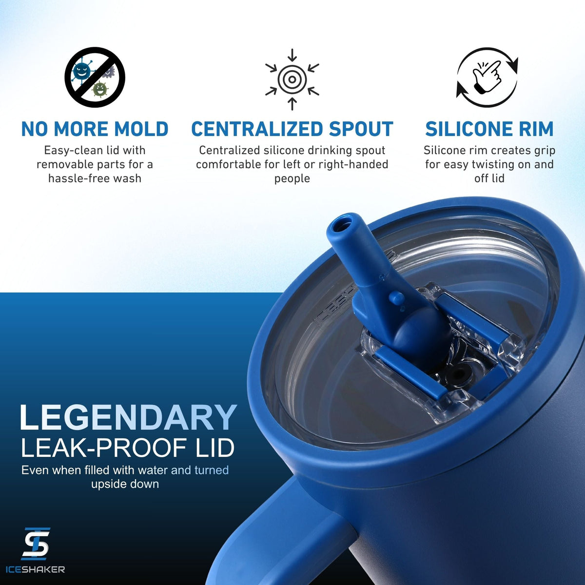 Official Philadelphia Union FC 40oz Legend Shaker Tumbler