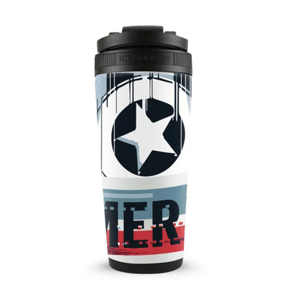 Marvel Captain America Shield Throw 4D Ice Shaker
