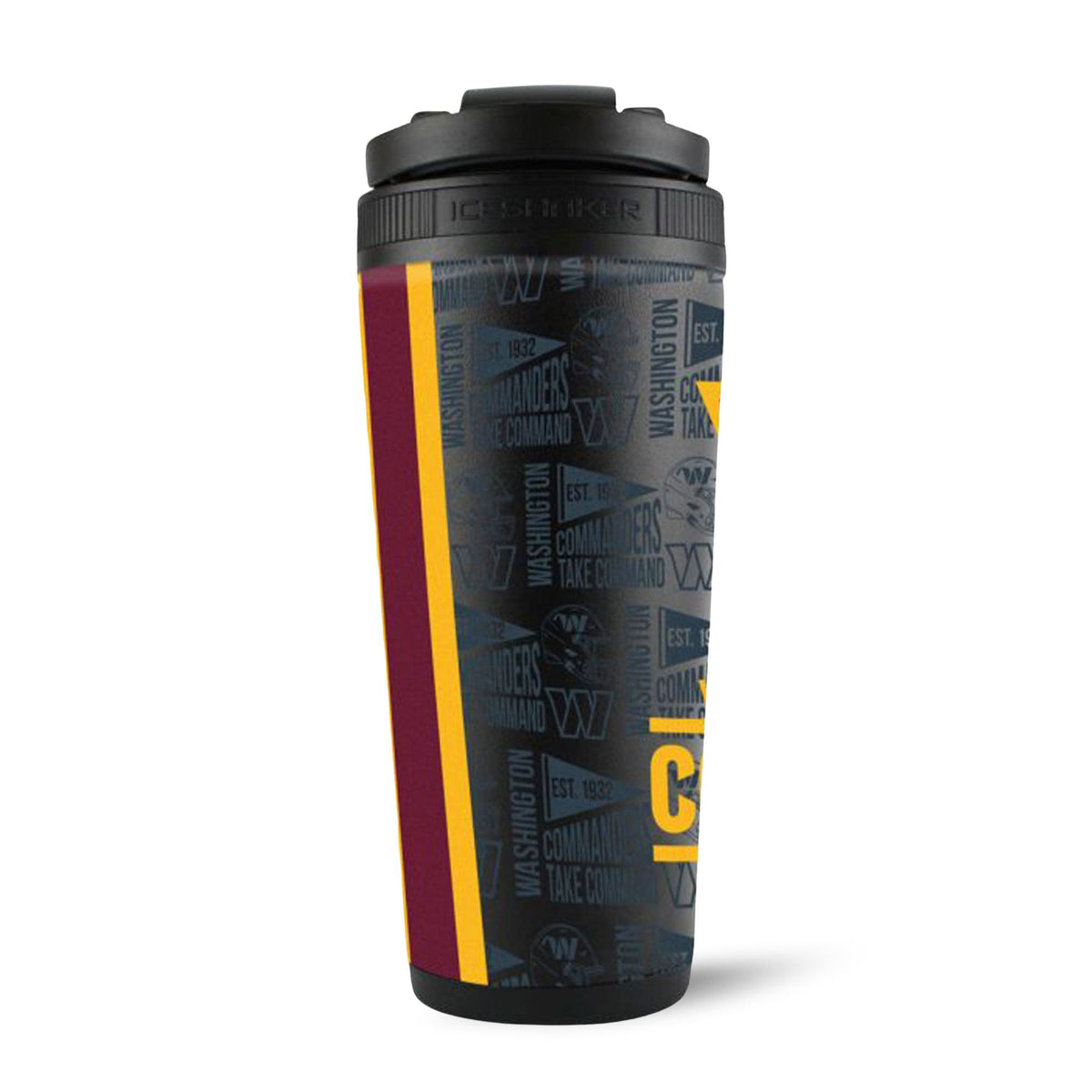 Officially Licensed Washington Commanders 26oz Ice Shaker