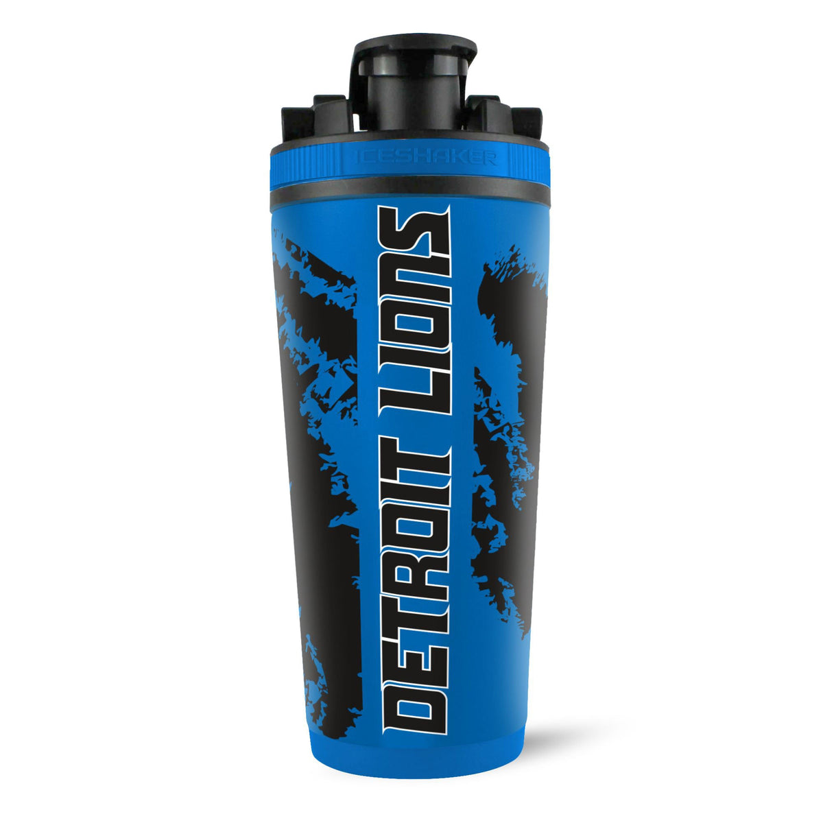 Officially Licensed Detroit Lions Black Lion 26oz 4D Ice Shaker