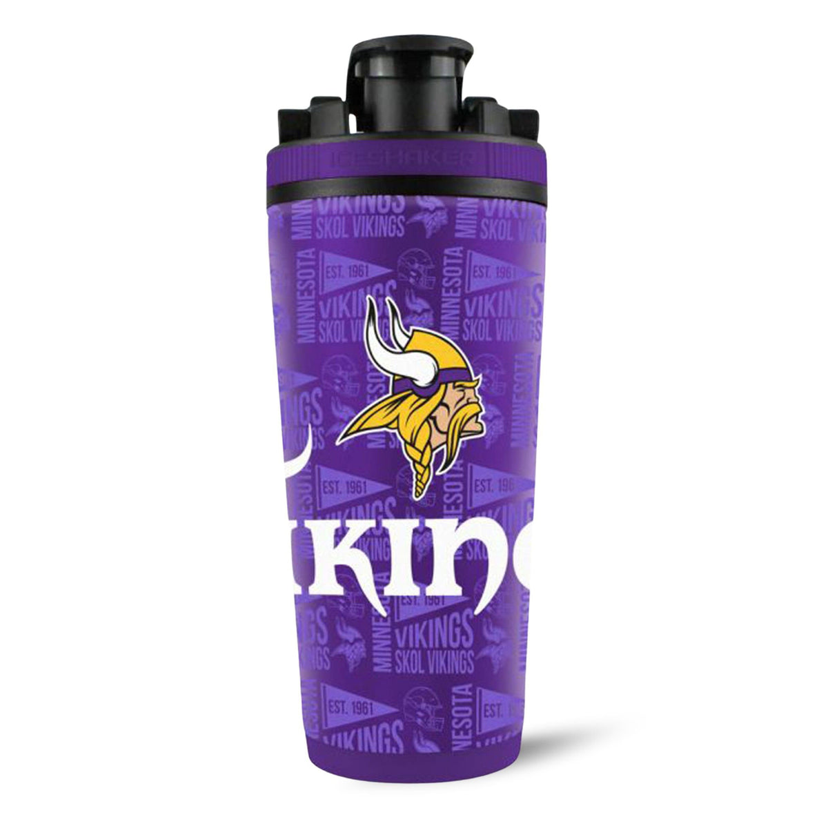 Officially Licensed Minnesota Vikings 26oz Ice Shaker