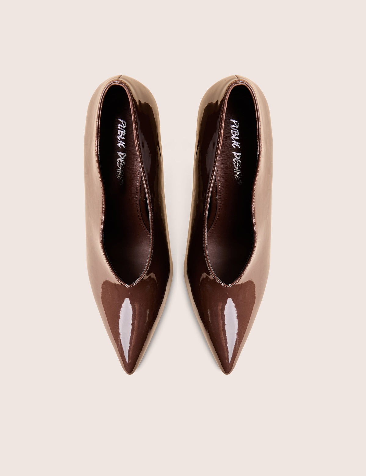 Sedona Brown Patent Court High Heels