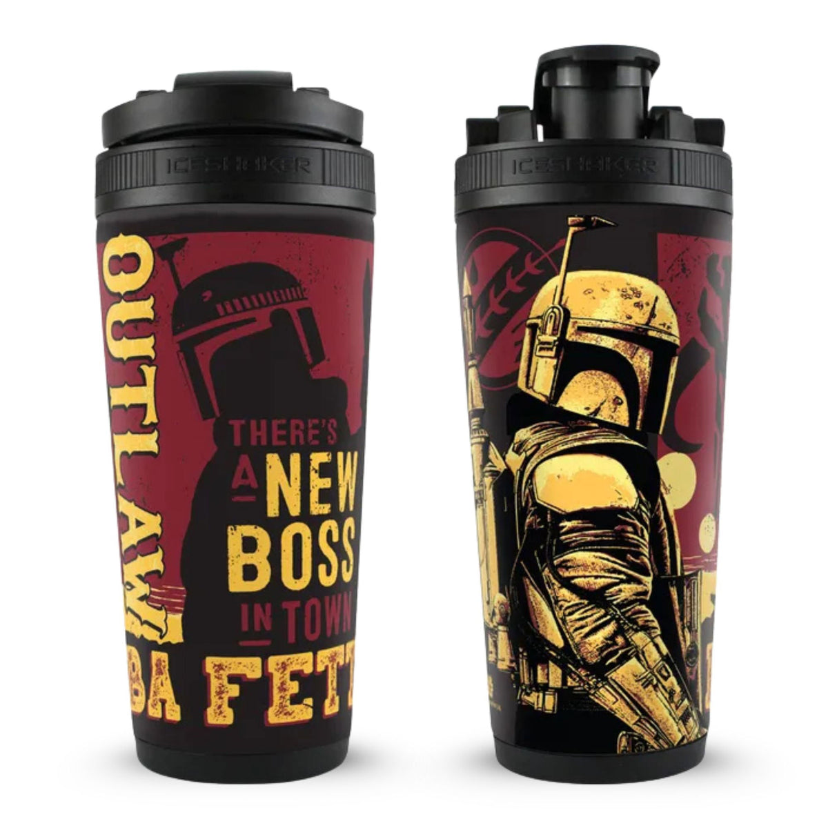 Star Wars Original Trilogy Boba Fett Outlaw 4D Ice Shaker