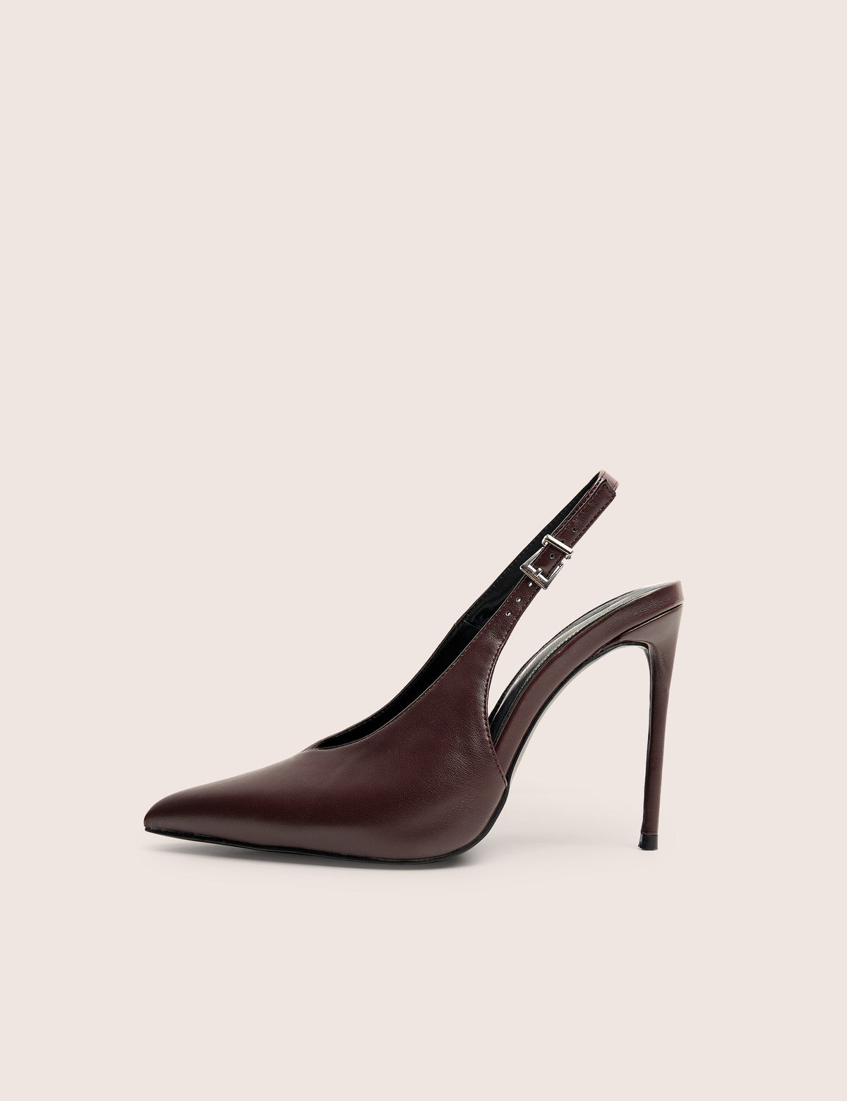Tatti Burgundy Slingback Court Heel