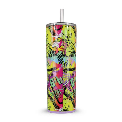 20oz Insulated Skinny Tumbler with Push Down Lid