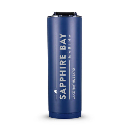 Sapphire Bay Marina Custom 20oz Skinny Tumblers