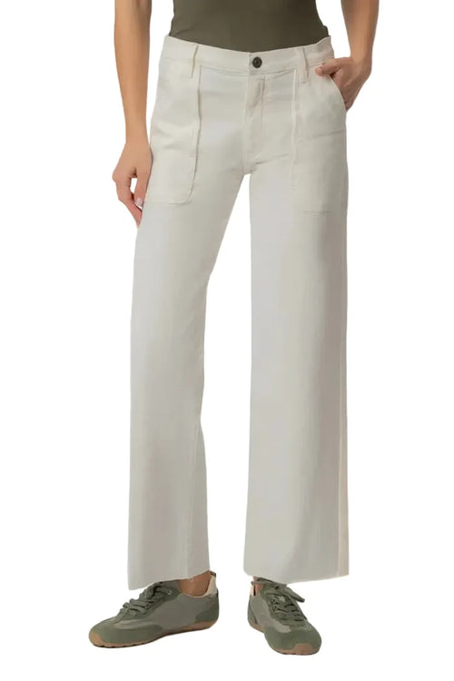 Avery Easy Straight Leg Pocket (Ivory)