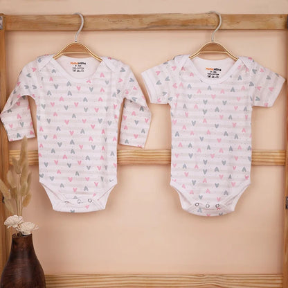 Baby Essential Gift Set | Baby Clothing Gift Combo | Pack of 5 | Little Hearts