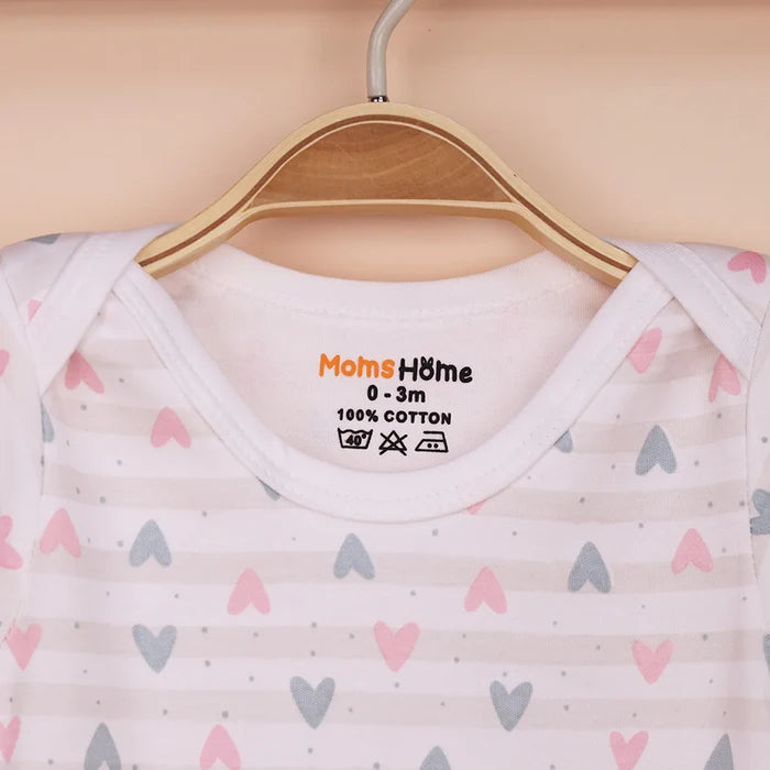 Baby Essential Gift Set | Baby Clothing Gift Combo | Pack of 5 | Little Hearts