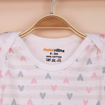 Baby Essential Gift Set | Baby Clothing Gift Combo | Pack of 5 | Little Hearts