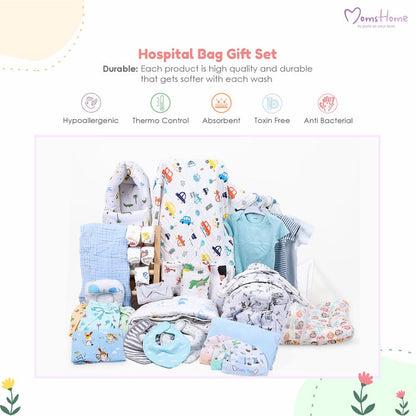 Baby Essential Gift Set | Pink | 25 Item