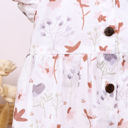 Baby Girl Organic Cotton Sleeveless Frock | Blossom