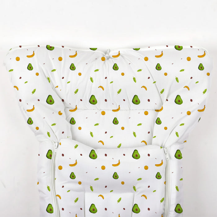 Baby Organic Cotton Muslin Sleeping cum Carrying Nest Bag | 0-3 Months | Pack of 1