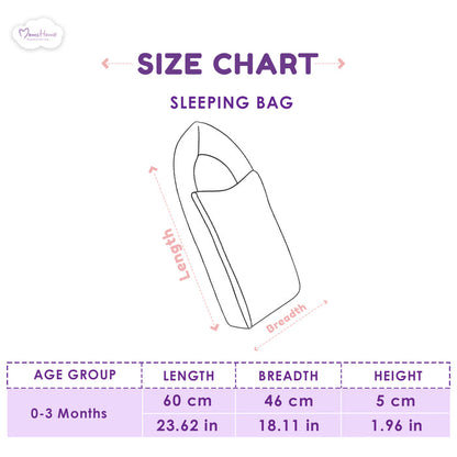 Baby Organic Cotton Muslin Sleeping cum Carrying Nest Bag | 0-3 Months | Pack of 1