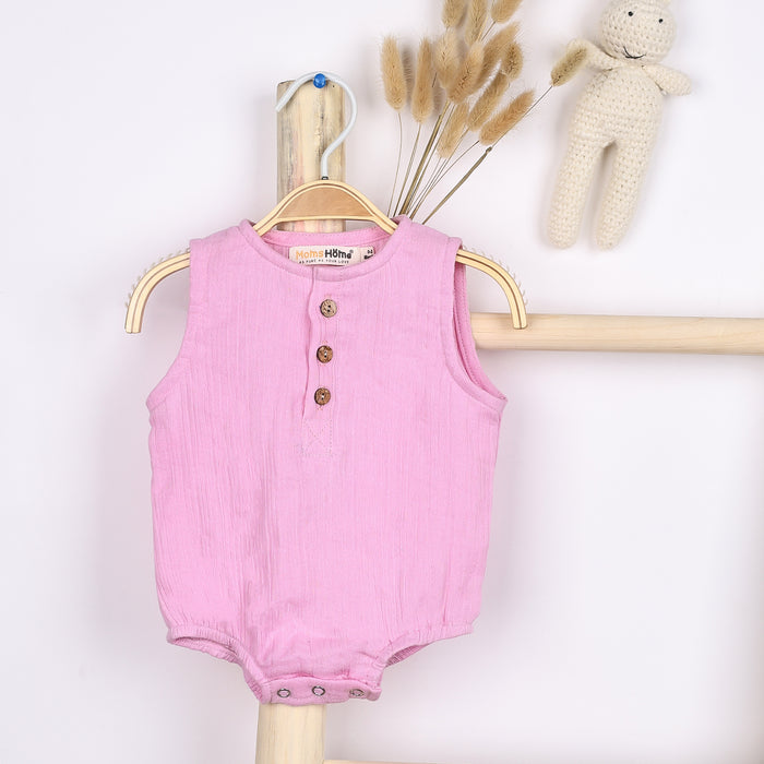 Baby Organic Cotton Onesie | White, Pink , Royal Blue , Green | Pack of 4