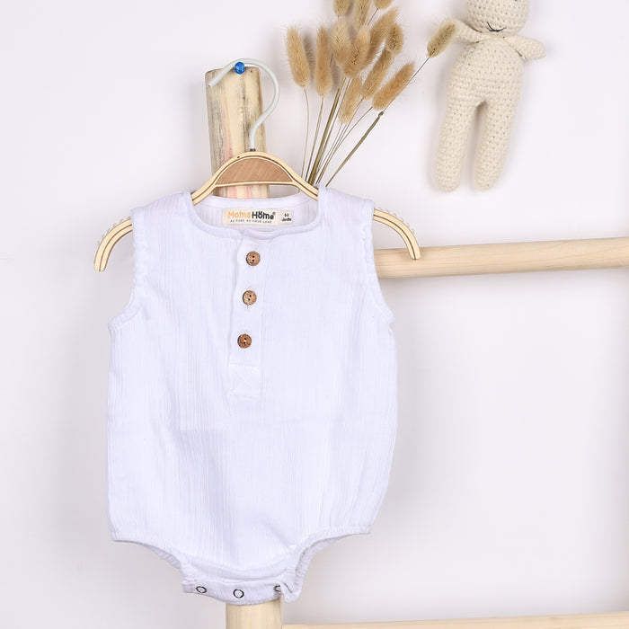 Baby Organic Cotton Onesie | White, Pink , Royal Blue , Green | Pack of 4