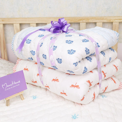 Baby Quilt Organic Cotton | Blanket | 100x150 CM | 0-5 Year | Pack of 1