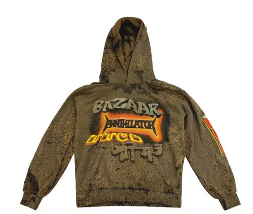 Cactus Jack by Travis Scott x Cactus Plant Flea Market Bazaar Hoodie 'Tan'