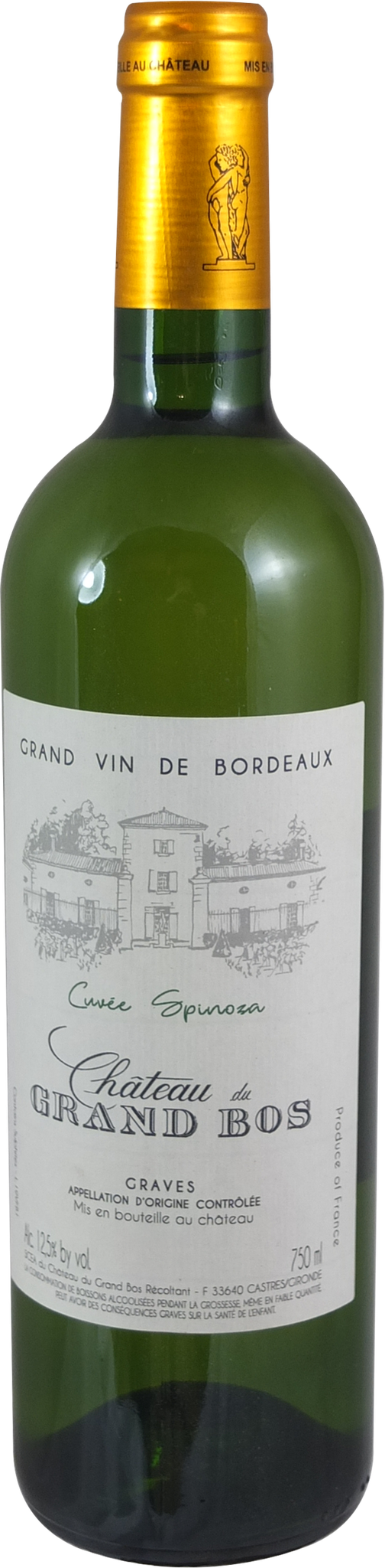 Chateau du Grand Bos Bordeaux Blanc Cuvee Spinoza 2021