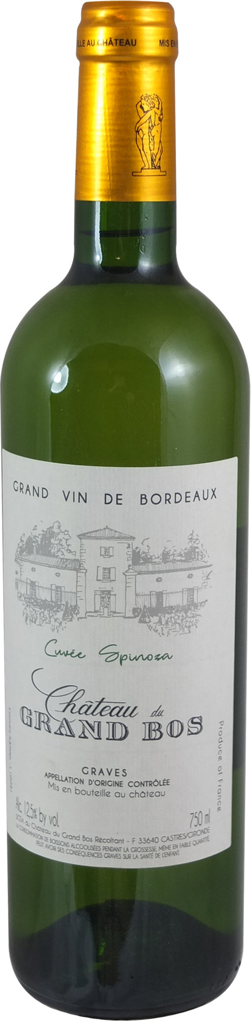 Chateau du Grand Bos Bordeaux Blanc Cuvee Spinoza 2021