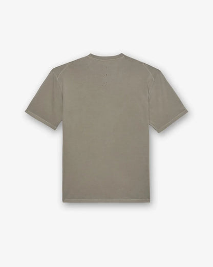 Cotton T-Shirt with Logo Grey