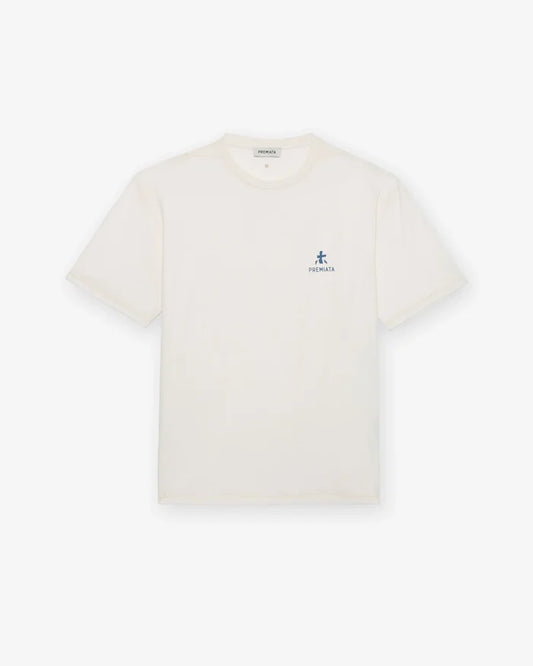 Cotton T-Shirt with Logo Off White
