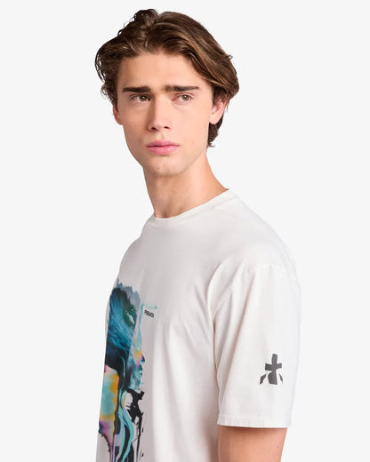 Cotton T-shirt with print