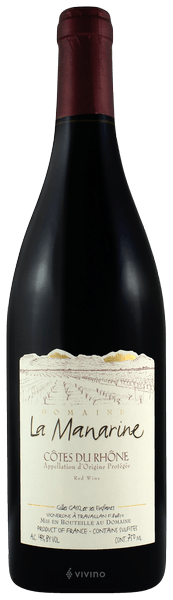 Domaine La Manarine Cotes du Rhone Rouge 2022/23
