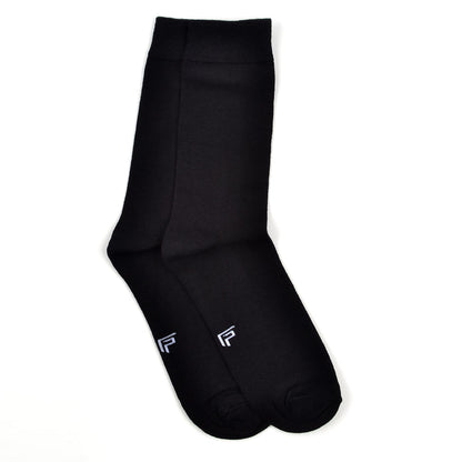 FOOTPRINTS Unisex Solid Cotton Formal & Ankle-Length Socks -Pack Of 3