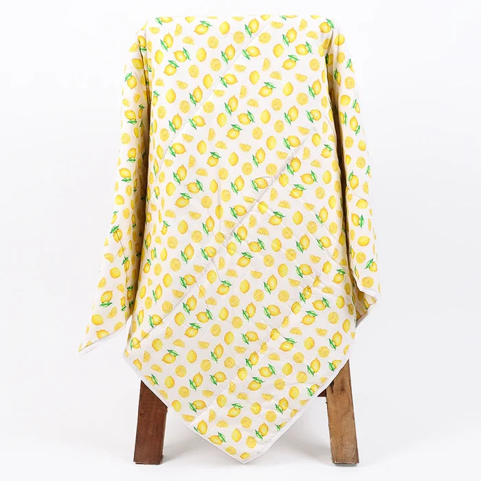 Hospital Kit for Newborn baby | Organic Cotton Gift Set | Lemon | 10 Items