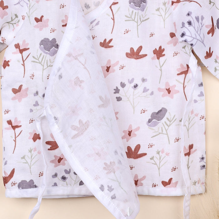 Kids Muslin Front Open Kimono | Bloom, Blossom | Pack of 2