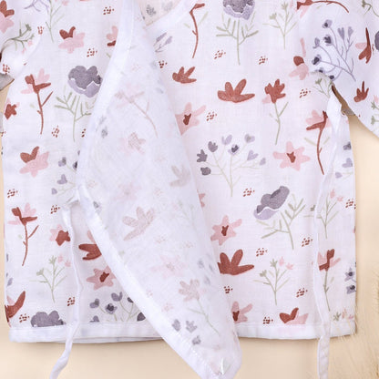 Kids Muslin Front Open Kimono | Bloom, Blossom | Pack of 2